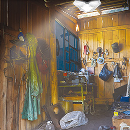 Beyond Bright® Lightwave lighting up a shed